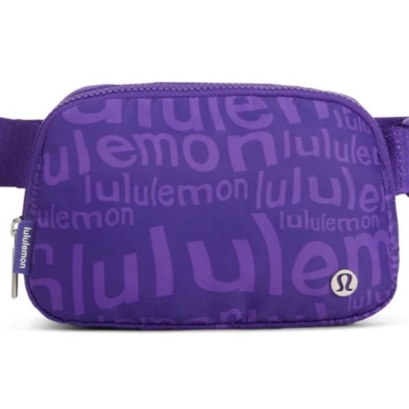 Lululemon everywhere belt bag 1L and wordmark and purple crossbody fanny pack - Picture 1 of 5